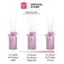 MINISO Lost in Garden Home Fragrance Flameless Essential Oil with Diffuser Sticks Room Freshener for Home Bedroom Living Room Windy Rose, 5 image