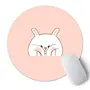 Christmas Vibes Printed Anti Skid Round Mouse Pad for Desktop Computer PCs and Laptops (Pack of 1) Gaming Mouse Pad Round Mousepad RMP48