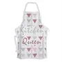 Christmas Vibes Cotton Kitchen Apron - 1 pc Printed Apron Quirky Apron Funny Apron Gifts for Cook Gift for Chef Gift for Wife Gift for mom AP00142