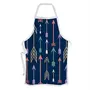 Christmas Vibes Cotton Kitchen Apron - 1 pc Printed Apron Quirky Apron Funny Apron Gifts for Cook Gift for Chef Gift for Wife Gift for mom AP00116