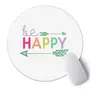 Christmas Vibes Printed Anti Skid Round Mouse Pad for Desktop Computer PCs and Laptops (Pack of 1) Gaming Mouse Pad Round Mousepad RMP281