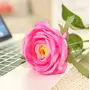 Christmas Vibes Long Stem Red Rose Artificial Flower (1pc Light Pink) Absolutely Realistic Flower Best Gift for Valentine Day Wedding Decoration Rose Artificial Flowers Flower for Bedroom