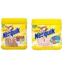 Nestle Nesquik Strawberry & Chocolate Flavour Milkshake Mix Variety Pack 600 g