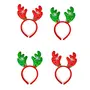 Christmas Vibes Christmas Reindeer Antlers Headband with Bells for Adults, 6 image