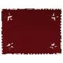 Christmas Vibes Brands Star Collection Table Runner Set- 6 Table MAT 14" X19" & 1 Dining Table Runner 14"X 72", 6 image