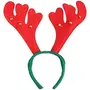 Christmas Vibes Christmas Reindeer Antlers Headband with Bells for Adults, 2 image