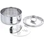 Champriti Paneer Mould Maker Stainless Steel 350 ml Round Shape, 3 image