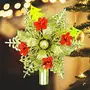 Christmas Vibes Christmas Decoration Tree Topper Star for Christmas Tree Decoration Ornaments (Flower)