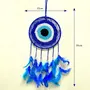 Crystu Woven  Wall Hanging Dream Catcher (Blue)., 2 image
