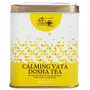 The Indian Chai - Calming Vata Dosha Tea 100g with Ginger Mulethi Ajwain etc for Bloating & Cramping Helps with Digestion Helps Reduce Stress Ayurvedic Herbal Tea