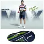 Li-Ning Raider Max Double Zipper Polyester Badminton Kit Bag (Blue)., 4 image