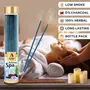 The Aroma Factory Relaxing Spa Incense Sticks Low Smoke & Zero Charcoal Luxury Agarbatti for Massage Home Meditation (Bottle Pack of 1 100g), 3 image