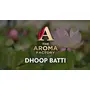 The Aroma Factory Dhoop batti (Mogra Loban Lavender) No Bamboo 100% Natural Dhoop Sticks with Incense Holder 3 Jars x 100g, 2 image