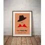 Unique Indian Craft Handmade Comrade Bhagat Singh Wall Poster Laminated (Without Frame), 2 image