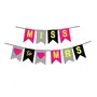 Multi Color Miss to Mrs Banner Bunting Flag for Party Decoration