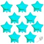 10 Inch Blue Star Balloons 10 Pcs Star Shape Foil Balloon Helium Balloons for Wedding Baby Shower Birthday Party Decorations