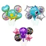 15Pcs Ocean Aqua Balloons Under The Sea Balloons Decorations Seahorse Octopus Pufferfish with Star and Round foil Balloon for Birthday Ocean Party Decorations