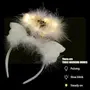 Angel Glowing Feather and Angel Wings Headband with Led Light for halloween party christmas party, 2 image