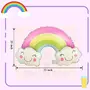 6 Number Ice Cream Balloon Garland Kit 60 Pcs Pastel Balloons Rainbow Ice Cream Curtains ArchGlue Dot Party Balloons Birthday And Ice Cream Theme Party Decorations (6 NUMBER), 3 image
