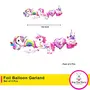 Unicorn Shape Theme Foil Balloon Garland for Birthday Party Decoration(Pack of 2), 2 image