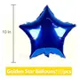 10 Inch Star Shape Foil Balloon Helium Balloon Birthday Party Decoration Dark Blue (Pack Of 11), 2 image