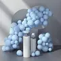 250pcs 9 Party Decoration Pastel color Balloons Macaron Candy Colored Latex Balloons for Birthday Wedding Engagement Anniversary Christmas Festival-Macaron (250 Pcs Blue), 2 image