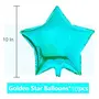 10 Inch Blue Star Balloons 10 Pcs Star Shape Foil Balloon Helium Balloons for Wedding Baby Shower Birthday Party Decorations, 2 image