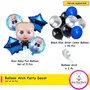 Boss Baby Theme Balloons Garland Kit - 36pcs Including Boss Baby with Star Round foilArch and Latex Balloon Party Decoration, 2 image