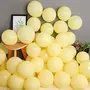 500pcs 9 Party Decoration Pastel color Balloons Macaron Candy Colored Latex Balloons for Birthday Wedding Engagement Anniversary Christmas Festival-Macaron (500 Pcs Yellow), 2 image