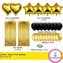 Balloon Curtain Party Colorful 22pcs Gold Set Wedding Decoration Birthday Balloons Confetti Air Balls and Curtain Birthday Party Decorations Kids Adults Balloons, 2 image