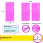 Pastel Balloon Withe Pink Curtail for Birthday Decoration Pack of 52, 3 image