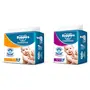 Supples Baby Pants Diapers Medium 72 Count&Supples Baby Pants Diapers X-Large 54 Count