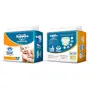 Supples Baby Pants Diapers Medium 72 Count with Wet Wipes (Pack of 3), 4 image