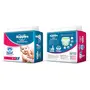 Supples Regular Baby Pants Small Size Diapers (78 Count) - Solimo 2 Ply Facial Tissues Carton Box - 100 Pulls (Pack of 4), 4 image