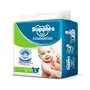 Supples Baby Pants Diapers Large 62 Count - Solimo 2 Ply Paper Napkins - 50 Pulls (Pack of 4), 2 image