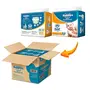 Supples Baby Diaper Pants Monthly Mega-Box Medium 144 Count - Solimo 2 Ply Facial Tissues Carton Box - 100 Pulls (Pack of 4), 4 image