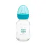 Mee Mee 120ml Premium Glass Feeding Bottle (Blue) and Mee Mee Baby Gentle Wet Wipes ((72 PcsPack of 05) Aloe Vera Wet Wipes), 3 image