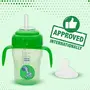 Mee Mee 210ml 2 in 1 Spout and Straw Sipper Cup (Green) Mild Baby Shampoo with Fruit Extracts 500ml, 4 image