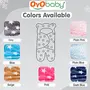 OYO BABY Baby Blankets New Born Babies | Pack of 2 Super Soft Baby Sleeping Bag for Baby Boys Baby Girls Babies (78cm x 68cm 0-6 Months Fleece Skin Friendly Stars Pink Grey), 5 image