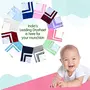 OYO BABY Waterproof Sheet Extra Absorbent Fastest Dry Sheet for Baby Anti-Piling Fleece Baby Bed Protector Medium Size 70x100cm Pack of 3 Salmon Rose Royal Blue & Peach, 3 image