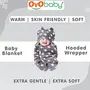 OYO BABY Baby Blanket New Born Babies Super Soft Baby Combo Wrapper Baby Sleeping Bag for Baby Boys Baby Girls | All Season | Sleeping Bag | Nursing Baby Gifts(Pink & Grey Star Printed), 5 image