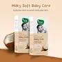 Mother Sparsh Milky Soft Head to Toe Baby Wash with Milk Protein & Shea Butter | Tear Free 2 in 1 Natural Body Wash & Shampoo for Babies | 200ml, 4 image