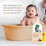 Mother Sparsh Milky Soft Head to Toe Baby Wash with Milk Protein & Shea Butter | Tear Free 2 in 1 Natural Body Wash & Shampoo for Babies | 200ml, 5 image