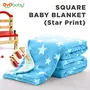 OYO BABY Newborn Baby Blankets All Season Fluffy 2 Layered AC Wrapping Baby Blanket for Baby Boys and Baby Girls Toddlers 100cm x 75cm 0-12 Months | Reversible Blanket (Baby Pink & Blue), 3 image