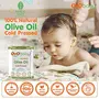 OYO BABY Naturals Baby Body Massage Olive Oil Cold Pressed Extra Virgin Olive Oil Enhances Bone & Muscle Strength100 ML, 3 image
