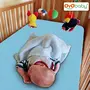 OYO BABY Waterproof Mattress Protector Sheet for Kids and Adults (Medium (100cm x 70cm) Blue), 3 image