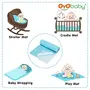 OYO BABY Waterproof Mattress Protector Sheet for Kids and Adults (Medium (100cm x 70cm) Blue), 6 image