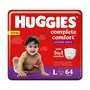 Huggies Complete Comfort Wonder Pants Large (L) Size Baby Diaper Pants (64 count) with 5 in 1 Comfort & Mamaearth Mineral Based Sunscreen Baby Lotion SPF 20+Hypoallergenic100ml(0-10 Years), 2 image