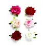 Yellow Chimes Women's Hair Clips Multicolor Rose Hair Clips Hair Decorative Hair Pins Hair AccessoriesMulticolor-1