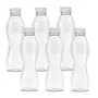 MILTON Oscar 1000 Pet Water Bottle Set of 6 1 Litre Grey | BPA Free | Food Grade | Office Bottle | Gym Bottle | Home | Kitchen | Travel Bottle | Hiking | Treking Bottle